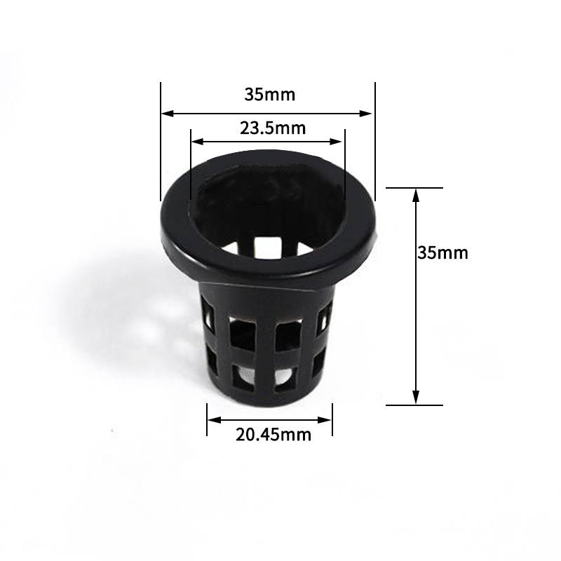 50Pcs Hydroponic Soilless Mesh Net Basket Plant Vegetable Growing Nursery Cup Pot Sponge Fixator Container Aeroponic Veg Planter