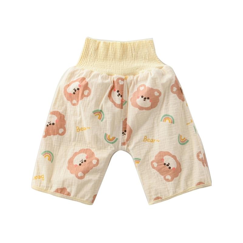 Reusable Baby Training Cloth Diaper Pants Cotton Gauze Nappy Trousers Leak-proof and Easy To Clean Nappies Pants
