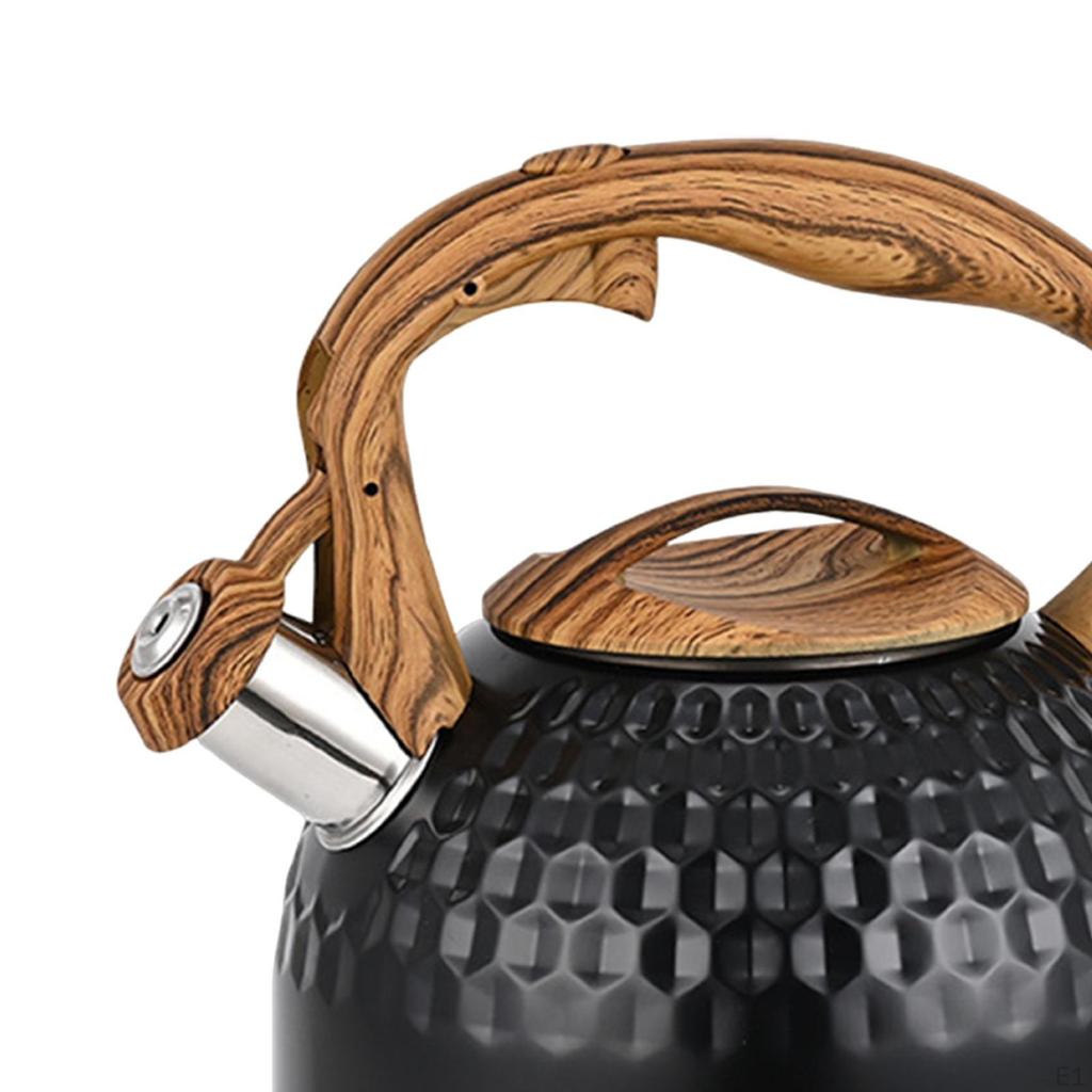 Whistling Kettle Tea Stove Top Houseware for Electric Cooktop Stovetop Coffee
