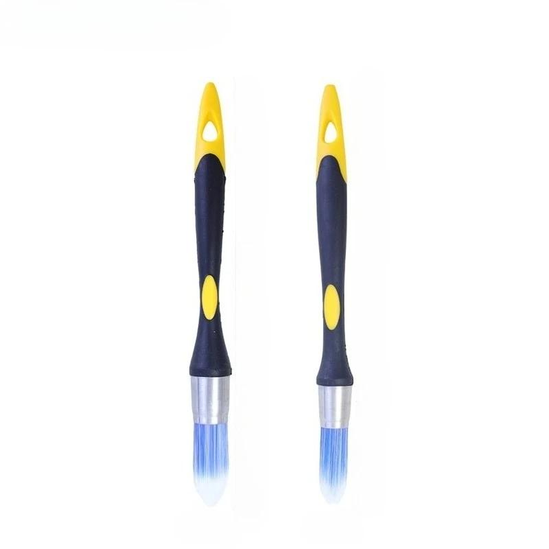 15mm/18mm Paint Trimming Brush for Wall Groove Edges Corners Non-Slip Handle DIY Furniture Trimming Brushes Painting Tools