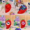 Mini Plush Doll's Clothes Outfit Accessories Tomato Chili Ice-Cream Thief Mask for Fuggler Plush Keyring & Baby Monster Series