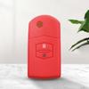 2 Buttons Silicone Remote Fob Flip Car Key Case Cover for Mazda M2 3 5 M6 8 Speed CX-5 CX7 CX-9 MX-5 RX