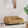 Vidaxl Dog Bed, Brown, 70X45X30 Cm, Velvet