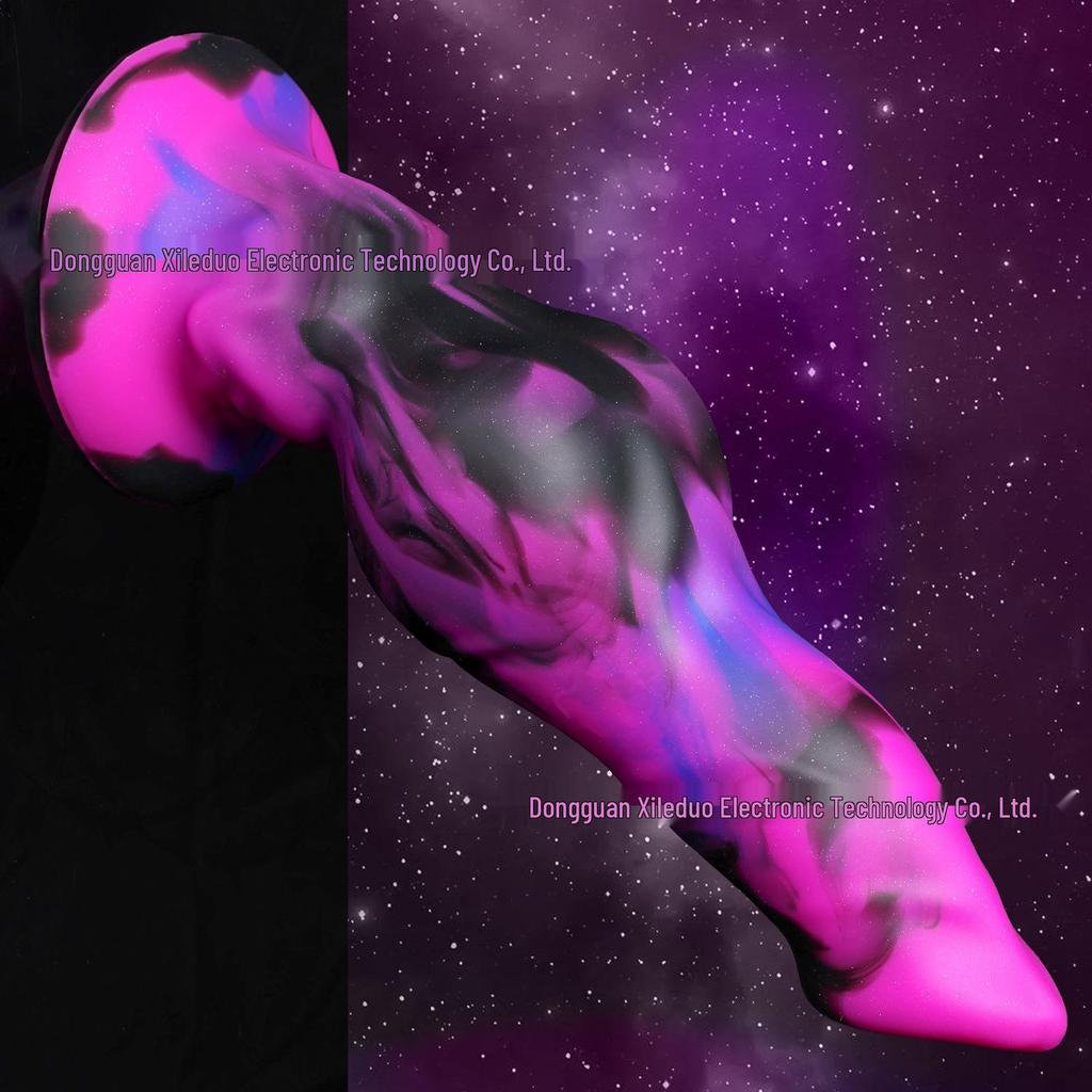 Alien-Themed Silicone Dildo: Soft, Large, Female Masturbator
