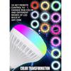 LED Music Light Bulb with Built-in Bluetooth Speaker, Wireless Smart Light Bulb with Remote Control, RGB Color Changing Speaker