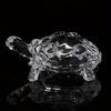 1pc Crystal Turtle Ornament - Mini Lucky Desk Decor for Home Office, Feng Shui Decoration, Gift for Turtle Lovers