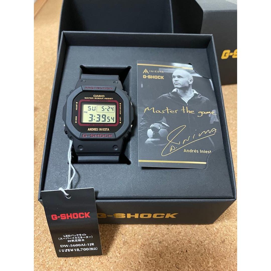 CASIO G-SHOCK DW-5600AI-1JR Iniesta