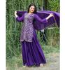 Bollywood Party Wear Sharara Salwar Suit Indian Pakistani Designer Salwar Kameez