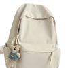 Schoolbag New Japanese Simple College Student Versatile School Bag Junior High School Student Large Capacity Solid Color Leisure Travel Backpack