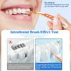 1/5 Box Interdental Silicone Brushes Teeth Stick Toothpicks Interdental Brushes Dental Cleaning Brush Teeth Care Dental Floss