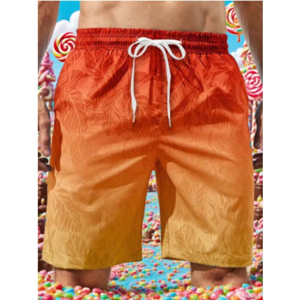 3D Digital Printing T-Shirt Teen Men's Shorts Versatile Breathable
