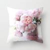 Amerikanischer Retro Blumen Kissenbezug Floral Elegant Interieur Zuhause Sofa Dekokissen Kissenbezug