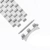 Stainless Steel Strap Connector for Seiko SKX009 SKX007 Curved Flat End Adapter for Rolex Bracelet Link Accessory 18/20/21/22mm