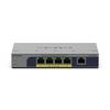 Netgear GS105PP Switch 5 Porte Gigabit PoE+ Non Gestito Desktop/Parete
