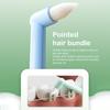 Single-Tuft Toothbrush For Orthodontic Correction, Small Round Head, Wisdom Tooth And Interdental Brush
