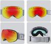 Double-Layer Anti-Fog Ski & Mountaineering Goggles for Enhanced Clarity - Suitable for Kids, Men, and Women.