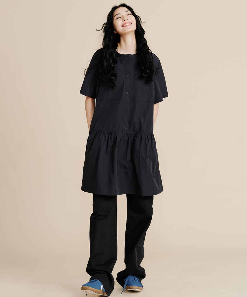 PLAC WOMEN Straight Chino Pants Navy