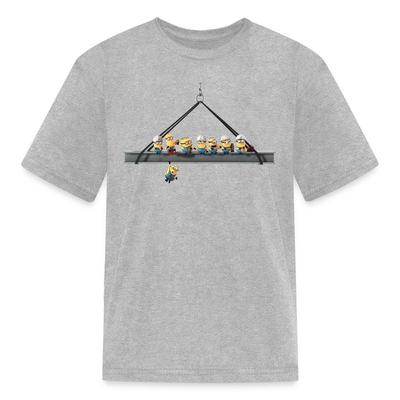 Minions Viele Minions Auf Einem Kran Kinder-T-Shirt