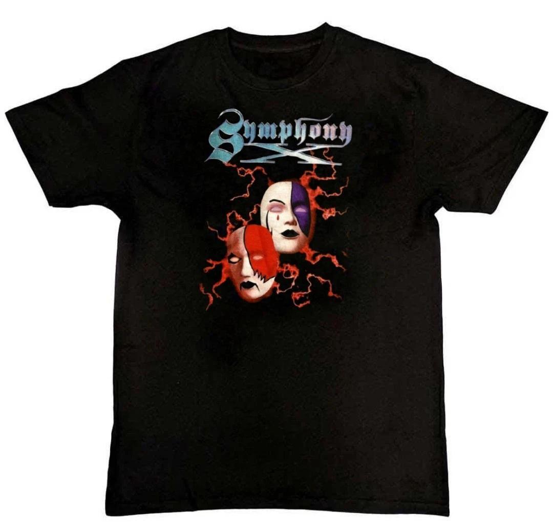 

Symphony X Band Graphic Print Unisex Mens 100% Cotton T-shirt Mens Tees Top S
