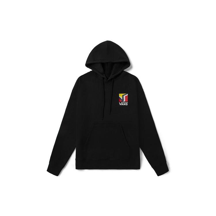 Vans Pullover Hoodies  Black White Red Yellow  Men s VN0A54JABLK M