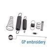 Zhu's Automatic Bobbin Winder Spring Set: Embroidery Machine Parts