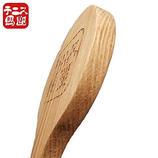 Tenisový idiot Chyť to na ideálním místě Tréninková raketa Sporake Dřevěná raketa Spoon Raketa Rice Shamoji (21 let a 5 měsíců) Obecné použití (Černá)