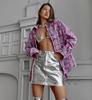2024 Trendy European & American Cotton Plaid Shirt: Versatile, Loose-Fit, Long-Sleeve Women's Fashion for a Stylish Commute