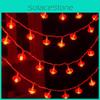 Character Led Lucky String Lights Home Decoration Small Red Lanterns Holiday For