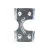 Heavy Duty Galvanized Double Rope Clamp Fits 3/8", 1/2", 5/8", 1/4" Rope Cord - Multiple Pack Sizes Available