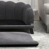 Dog Sofa, Pet Couch Bed for Medium, Large Dogs, with Legs, Cushion - Grey