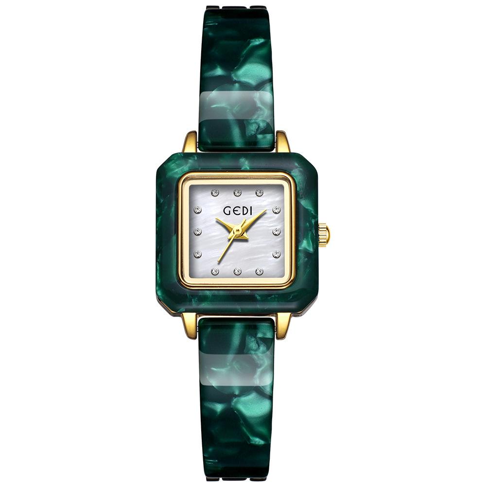 

CQ373 Легкая роскошь изысканные женские часы ретро браслет кварцевые часы модные часы подарочные часы для женщины