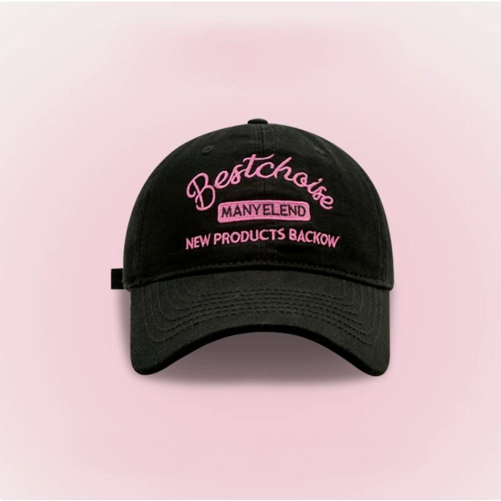 American Retro Soft Embroidered Baseball Cap, Summer Sun Hat For Men Women Face Slim Daily Casual Outdoor Fashion Headwear