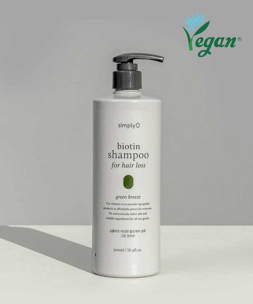 Biotin Hair Loss Shampoo 500ml Volume Hair Loss Relief Scalp Care