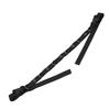2PCS Car Clothesline 5 Holes 6 Hooks Adjustable Portable Car Clothes Hanger Strap Travel Clothesline for RV Pickup