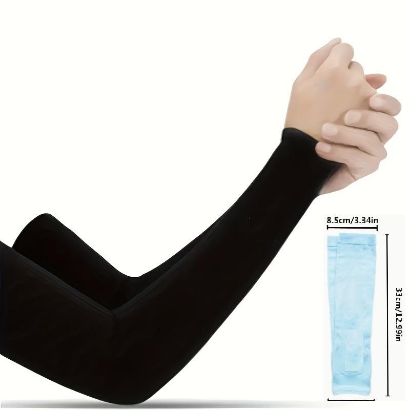 Maniche da Braccio Rinfrescanti in Seta di Ghiaccio Estate Protezione Solare UV Compressione UPF 50+ per Donne Pallavolo Sport Giovanili