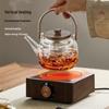 YIHUTEA Electric Ceramic Tea Stove Set with Kettle and Cups