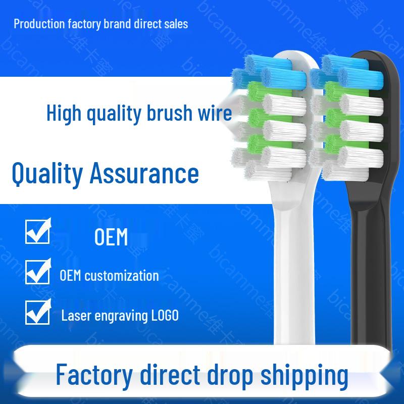 Replacement Heads for doxo D5/D8/D9, Antarctic D1, Lenovo/Qianxuan Electric Toothbrushes