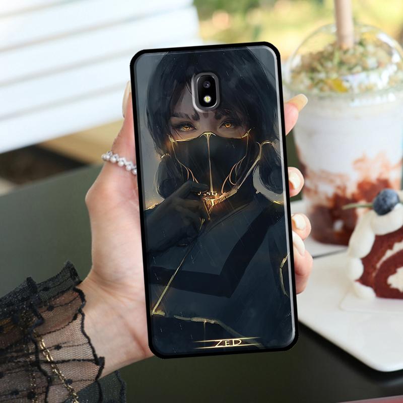 Anime Girl Mask Case For Samsung Galaxy M06 M16 M36 M56 M15 M11 M31 M21 M53 M13 M32 M52 M35 M55 M14 M34 M54