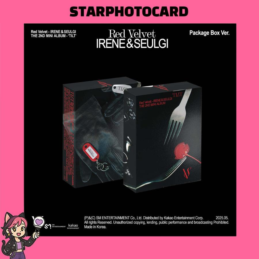 [READY STOCK] Red Velvet - IRENE & SEULGI - 2nd Mini Album: TILT [Package Box Ver.]