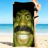 1Pc Green Ogre Costume Beach Towel, Quick Dry, Multi-Use for Beach Pool Gym Yoga Home Travel, Christmas, Halloween, Xmas Gift S929603