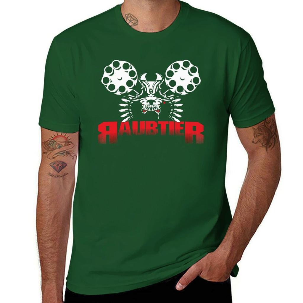 Raubtier TShirt tops customs design your own Unisexs plain t shirts