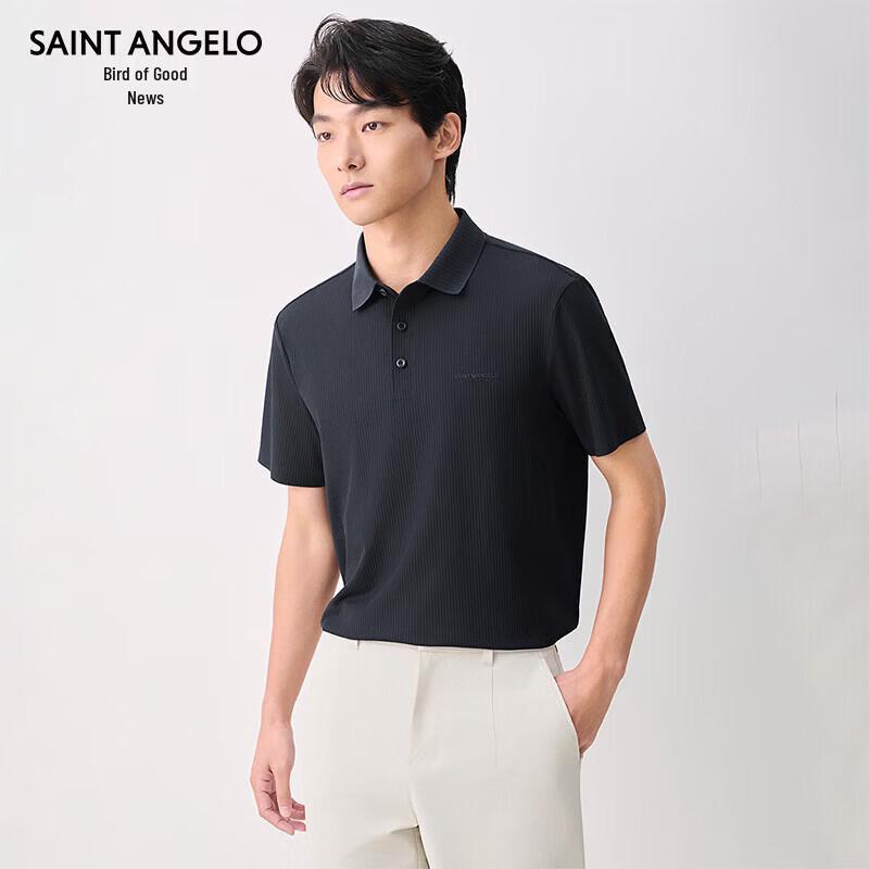 

Baoxiniao Men s Simple Short-Sleeve Polo Shirt L