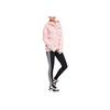 Adidas Originals Cotton Breathable Fashion Versatile Long Sleeve Hooded Sweatshirt Women Sweatshirt Pink EC0782