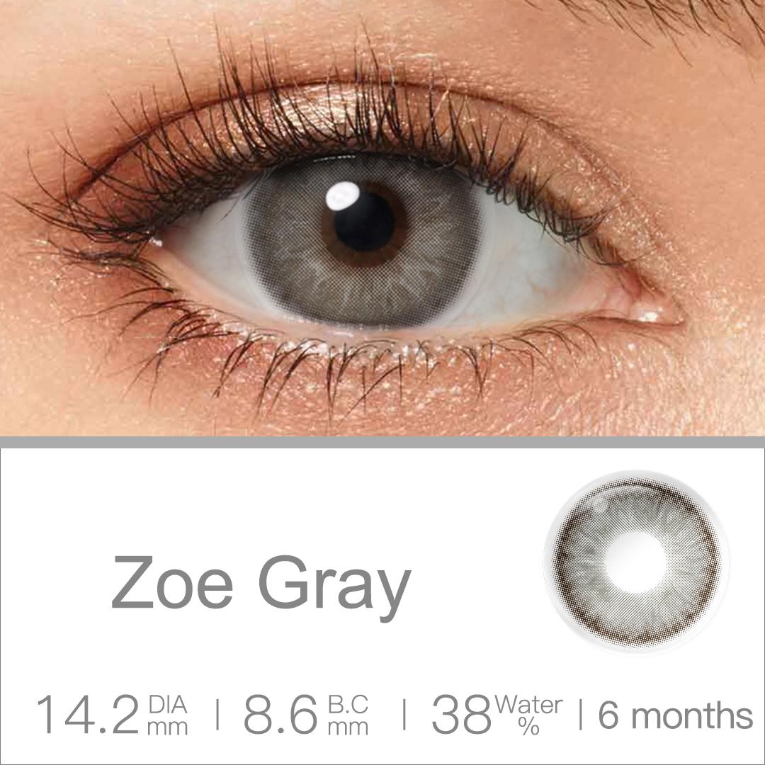 

Кольорові контактні лінзи Magister Green 1 пара Кольорові лінзи для очей Beauty Pupils Косметичні кольорові контактні лінзи Кольорові лінзи 14.2mm сірий колір