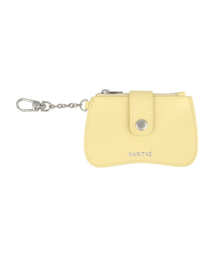 Marith + Franois Girbaud Regular Logo Peanut Keyring Wallet Light Yellow