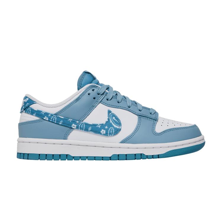 Nike Dunk Low Essential Paisley Pack Worn Blue (Women s) 36