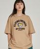ASTRAL PROJECTION Flying Patrol Round Neck 15-Count Cotton Short Sleeve T-Shirt_Beige