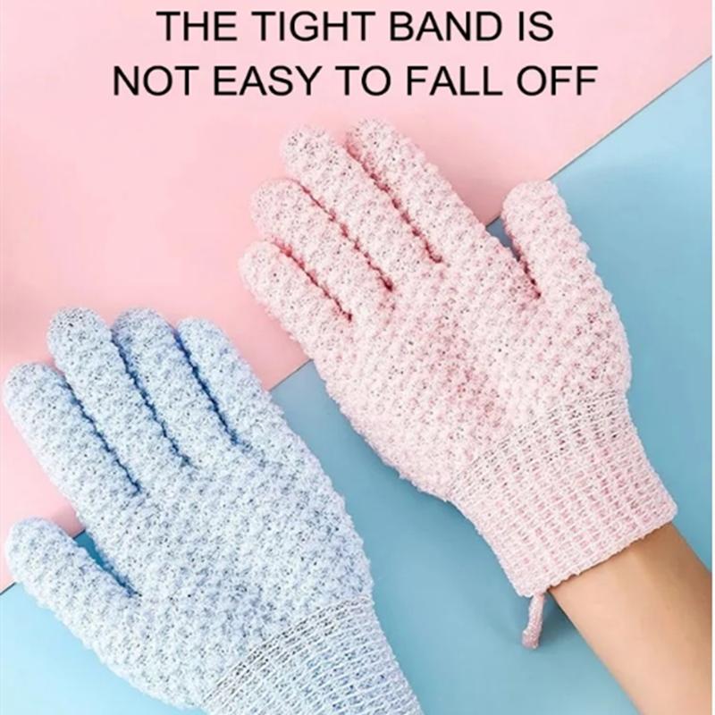 Rubbing Towel Five Finger Shower Gloves Shower Frosted Mud Shower Tools Frosted Shower Towel Scrubbing Tool Shower Gloves