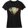 Deftones White Logo T-Shirts for Men Breathable Gothic Japanese Fashion Cotton Round Neck Short Sleeve Soft Oversized T Shirt