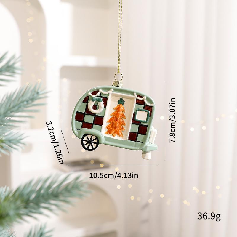 2025 New Christmas Ornaments Set Santa Claus & Novelty Ball Hanging Pendants for Xmas Tree Decor Home Party Decoration
